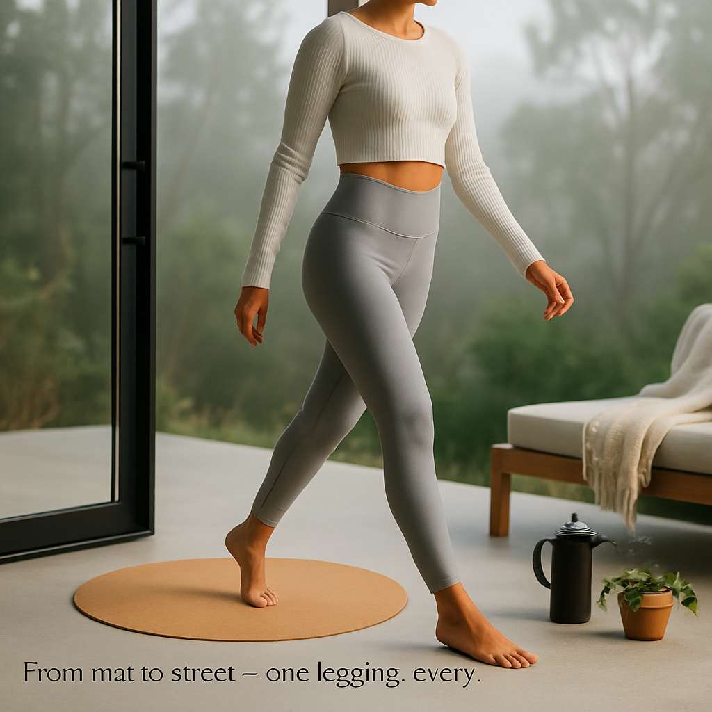 Leggings de talle alto para mujer con control de abdomen