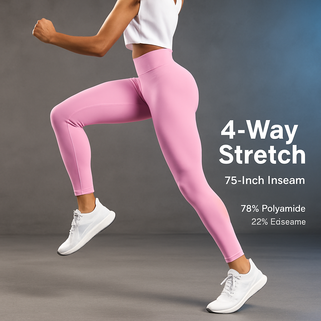 Leggings de talle alto para mujer con control de abdomen
