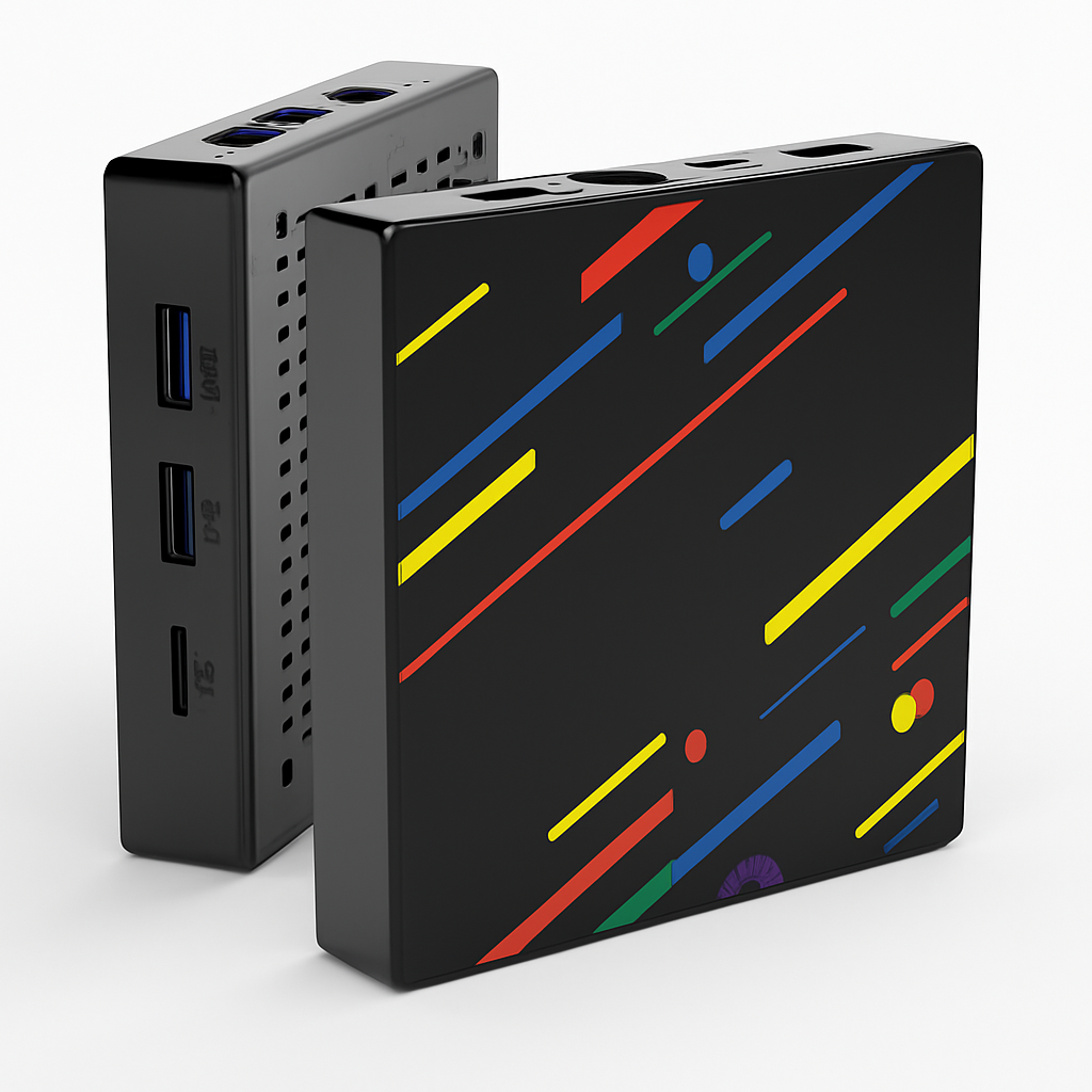 Android TV Box H96 Max+ para streaming rápido