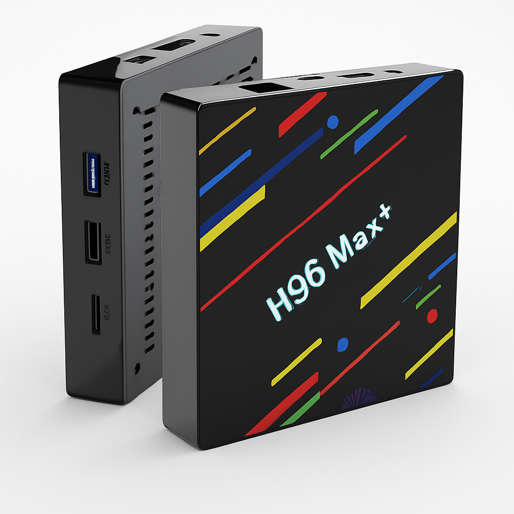 Android TV Box H96 Max+ para streaming rápido