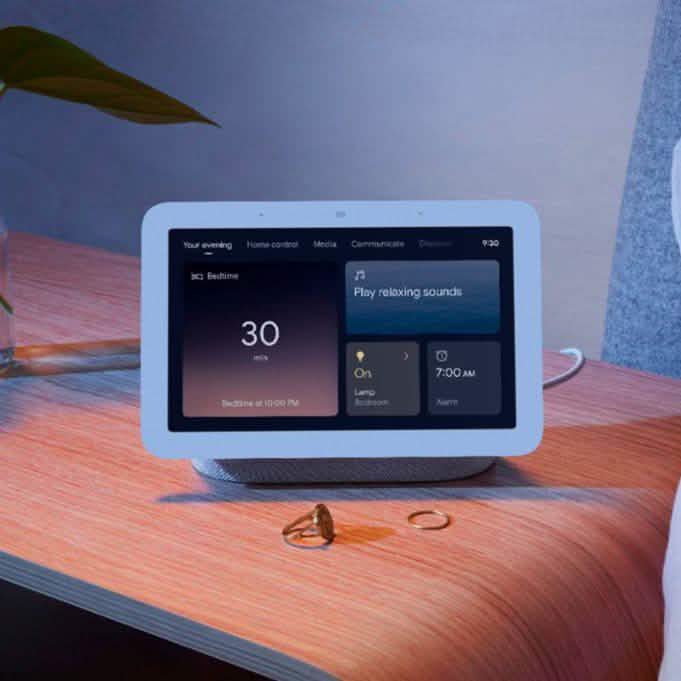 Google Nest Hub 7” Smart Display with Google Assistant (2nd Gen)
