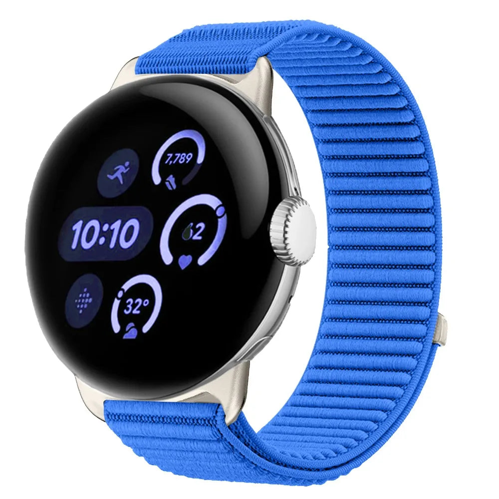 Google Pixel Watch 1 2 3 4 41mm 45mm Nylon Band-Breathable
