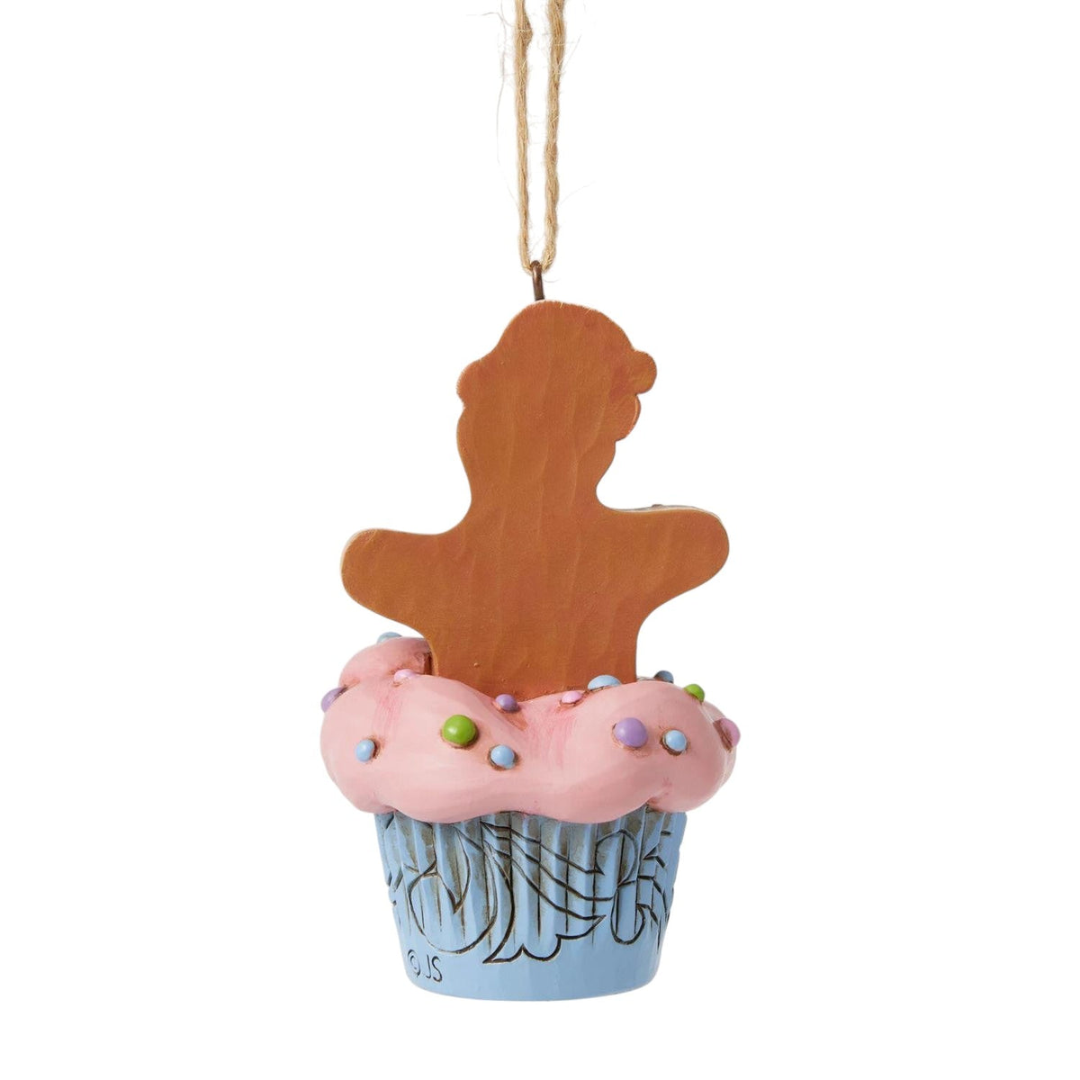 Gingerbread Cupcake Ornament