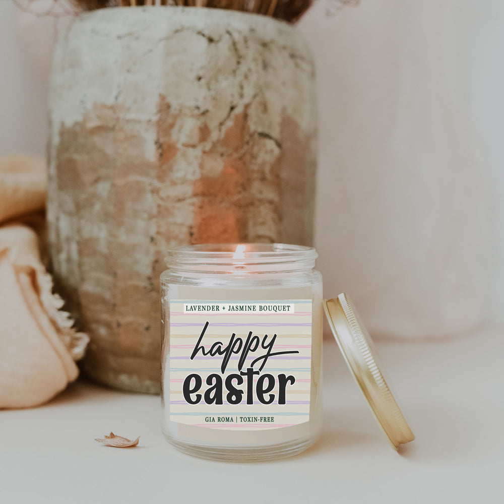 Lavender Jasmine Bouquet Easter Scented Floral Arrangement Calming Aroma