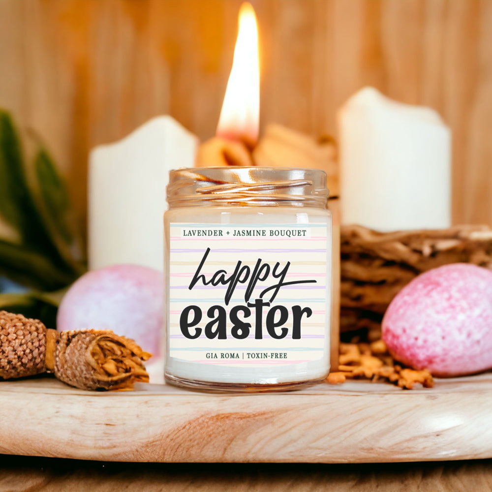 Lavender Jasmine Bouquet Easter Scented Floral Arrangement Calming Aroma