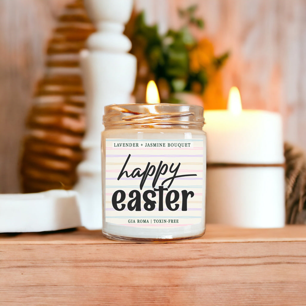 Lavender Jasmine Bouquet Easter Scented Floral Arrangement Calming Aroma