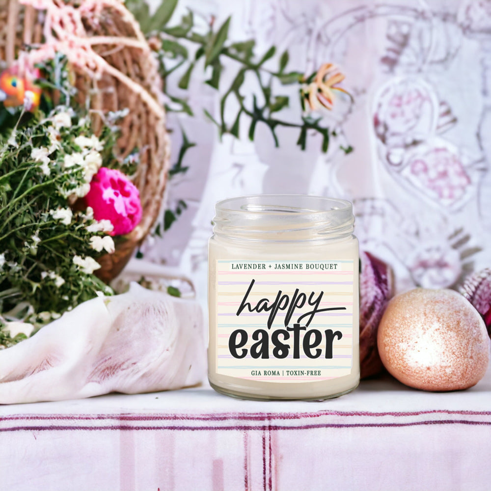 Lavender Jasmine Bouquet Easter Scented Floral Arrangement Calming Aroma