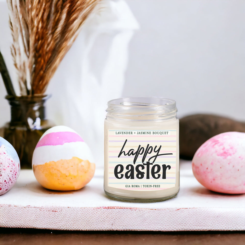 Lavender Jasmine Bouquet Easter Scented Floral Arrangement Calming Aroma
