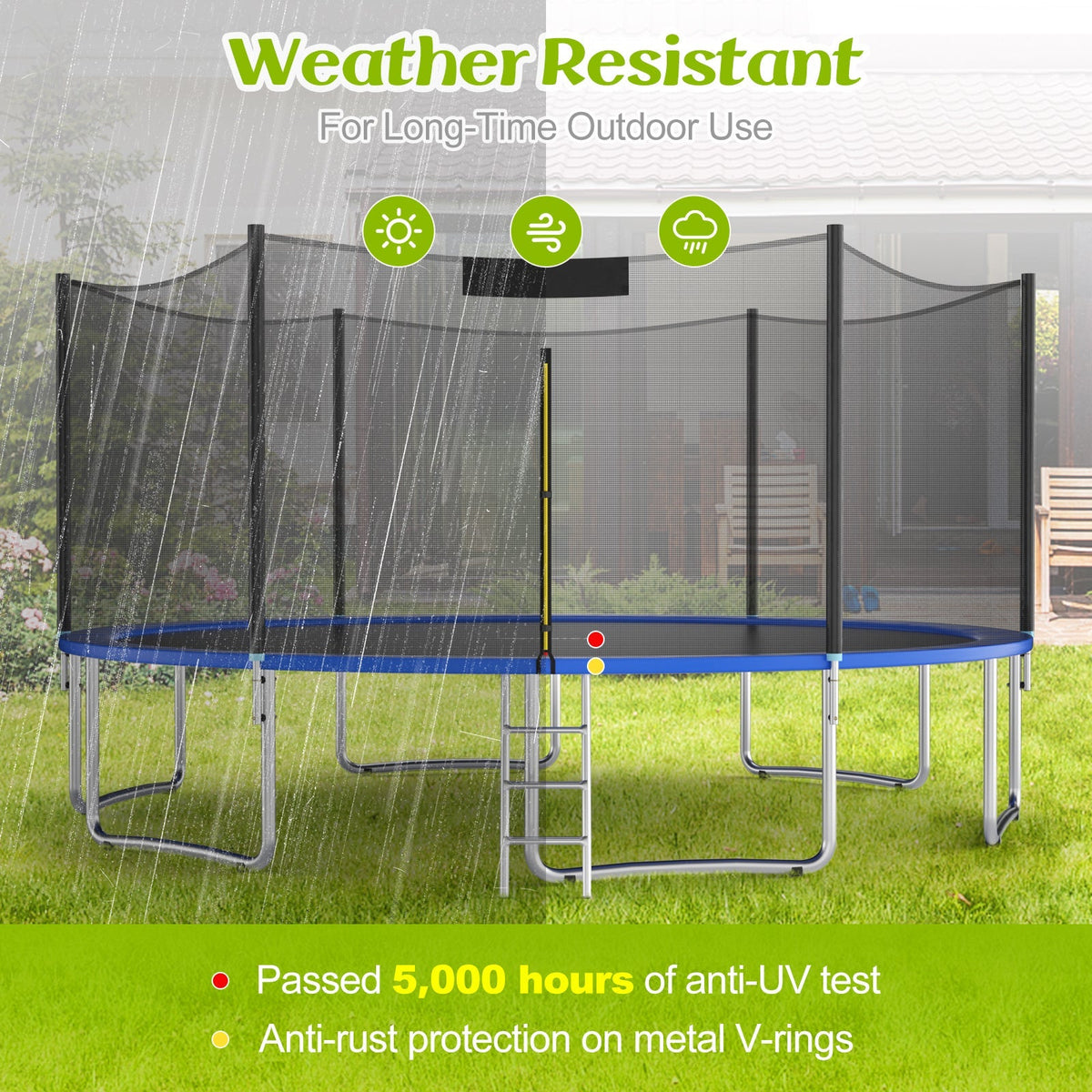 High-Elastic PP Replacement Jumping Mat