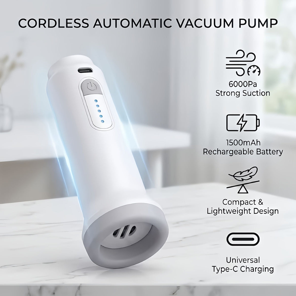 5-Piece Vacuum Storage Bag Set with Electric Air Pump