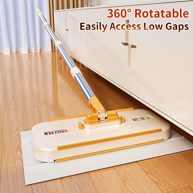 10.2-Inch Automatic Fabric-Clamping Flat Mop
