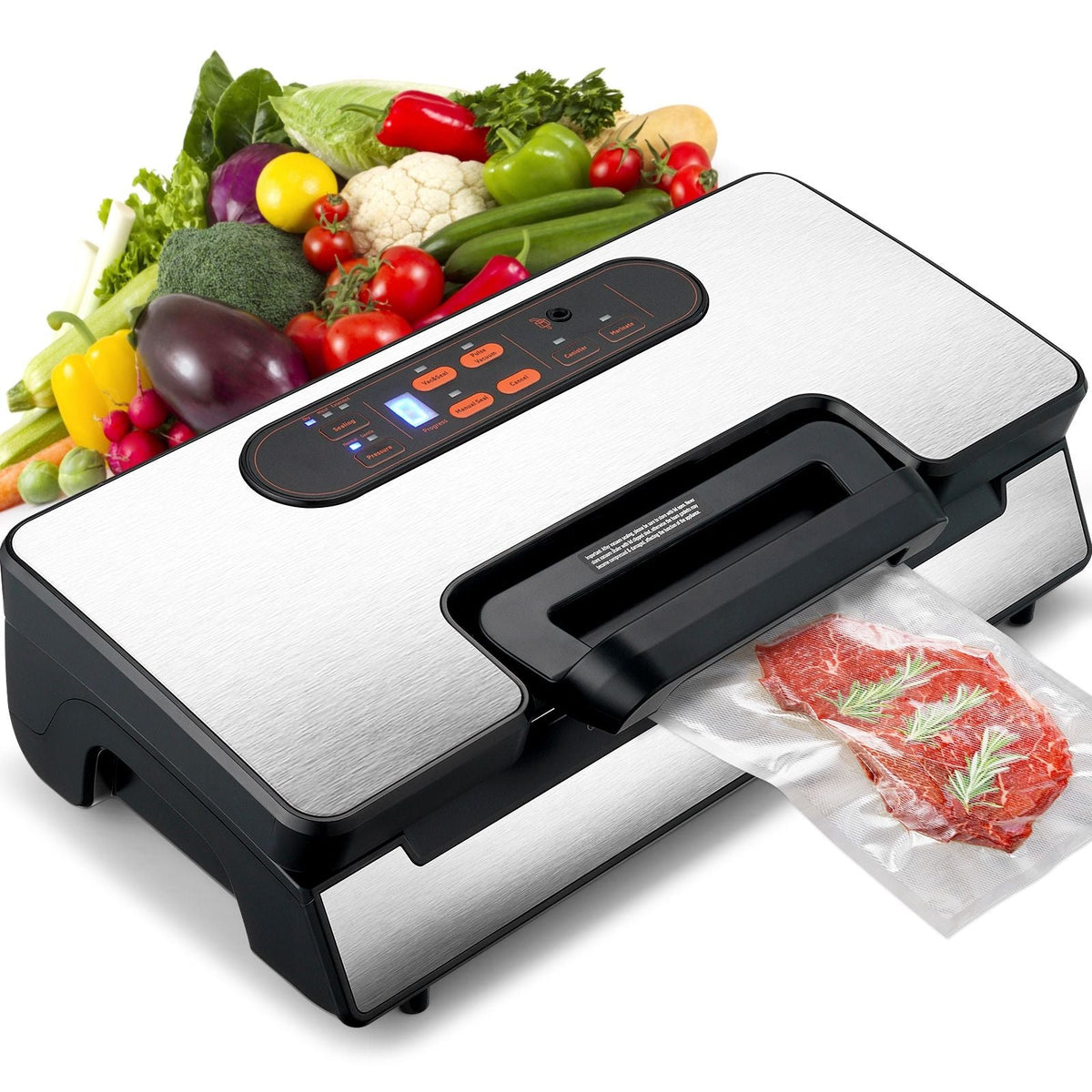 VEVOR 130W Dual Pump Automatic Vacuum Sealer Machine