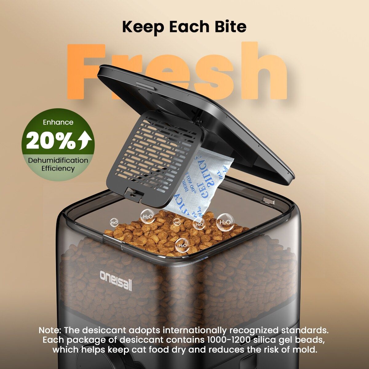 oneisall Smart Cat Feeder PF05DAU