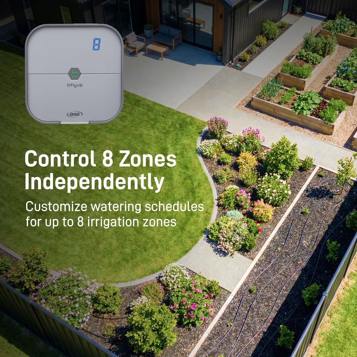 Orbit B-hyve Digital Wi-Fi Indoor Sprinkler Timer 57925