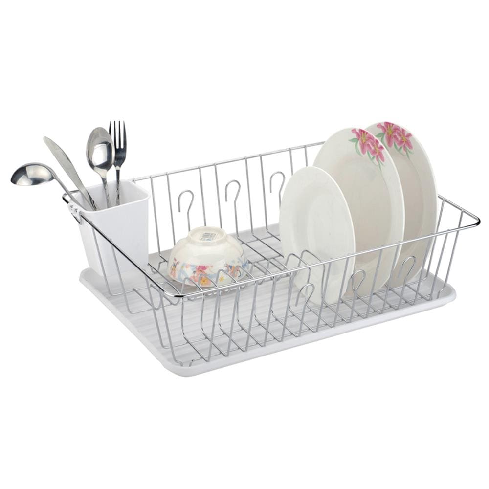 Better Chef Metal Dish Rack with Drip Tray