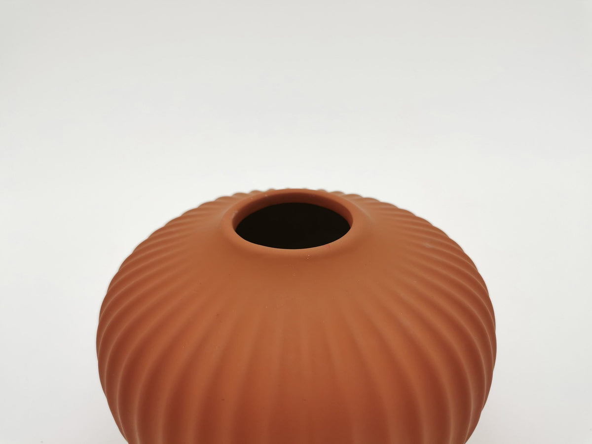 Origin 21 Orange Ceramic Modern Vase