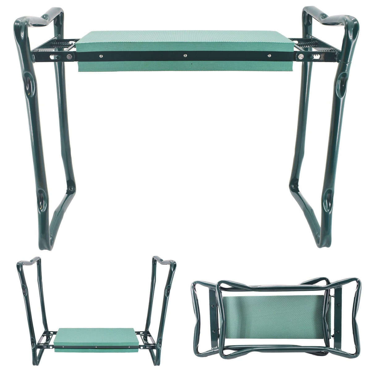 Arcadia Garden Products Iron Garden Kneeler and Seat