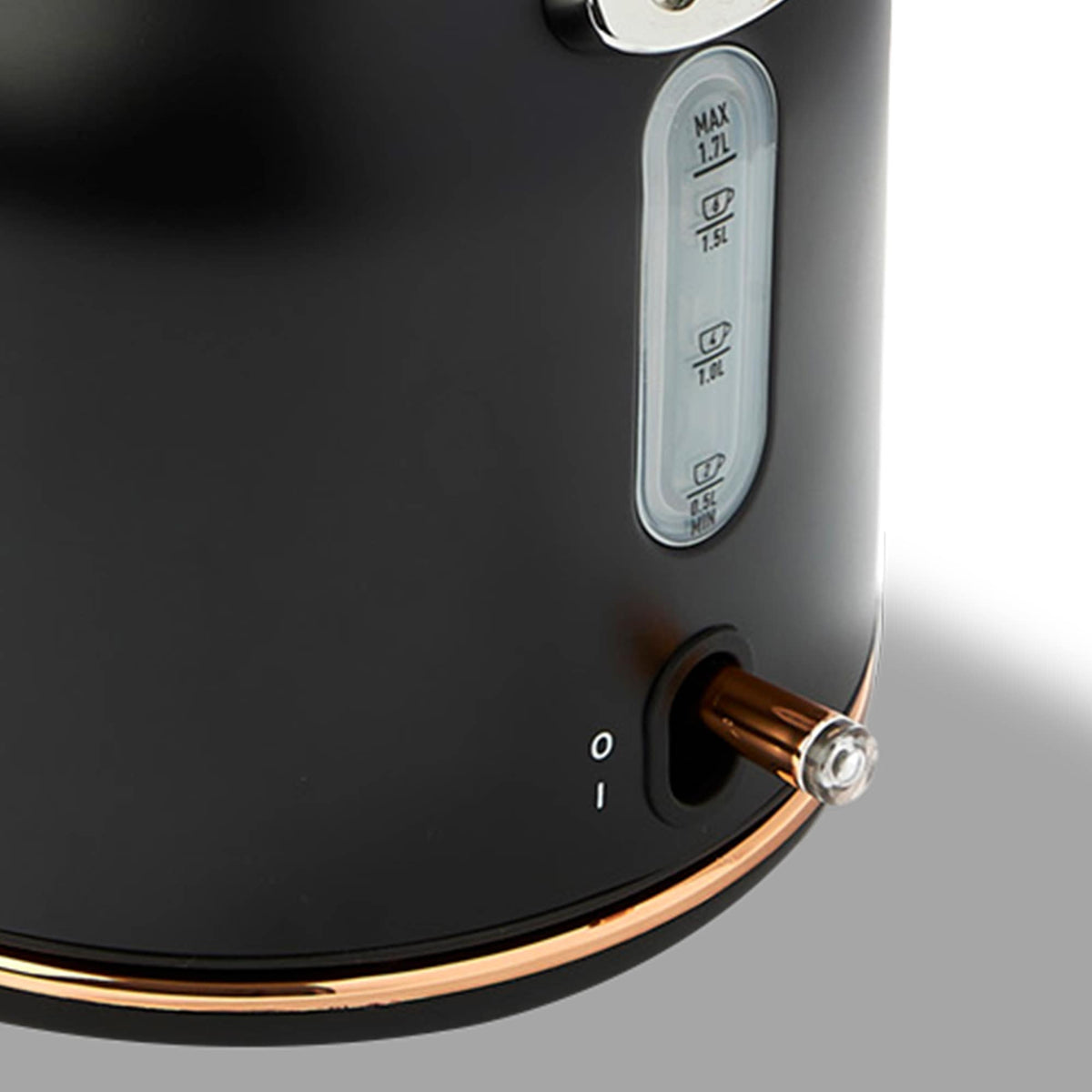 Haden Dorset 1.7L Kettle and 12-Cup Coffee Maker Black and Copper