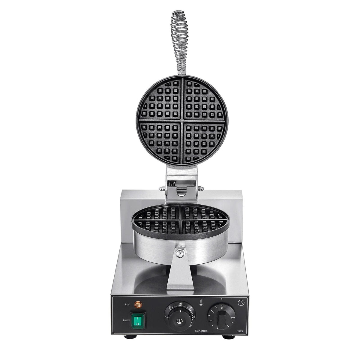 VEVOR 1230W Commercial Belgian Waffle Maker Stainless Steel