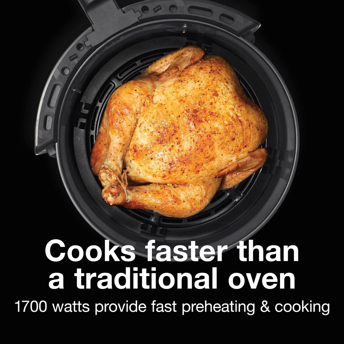 Proctor Silex 5.8-Quart Black Air Fryer