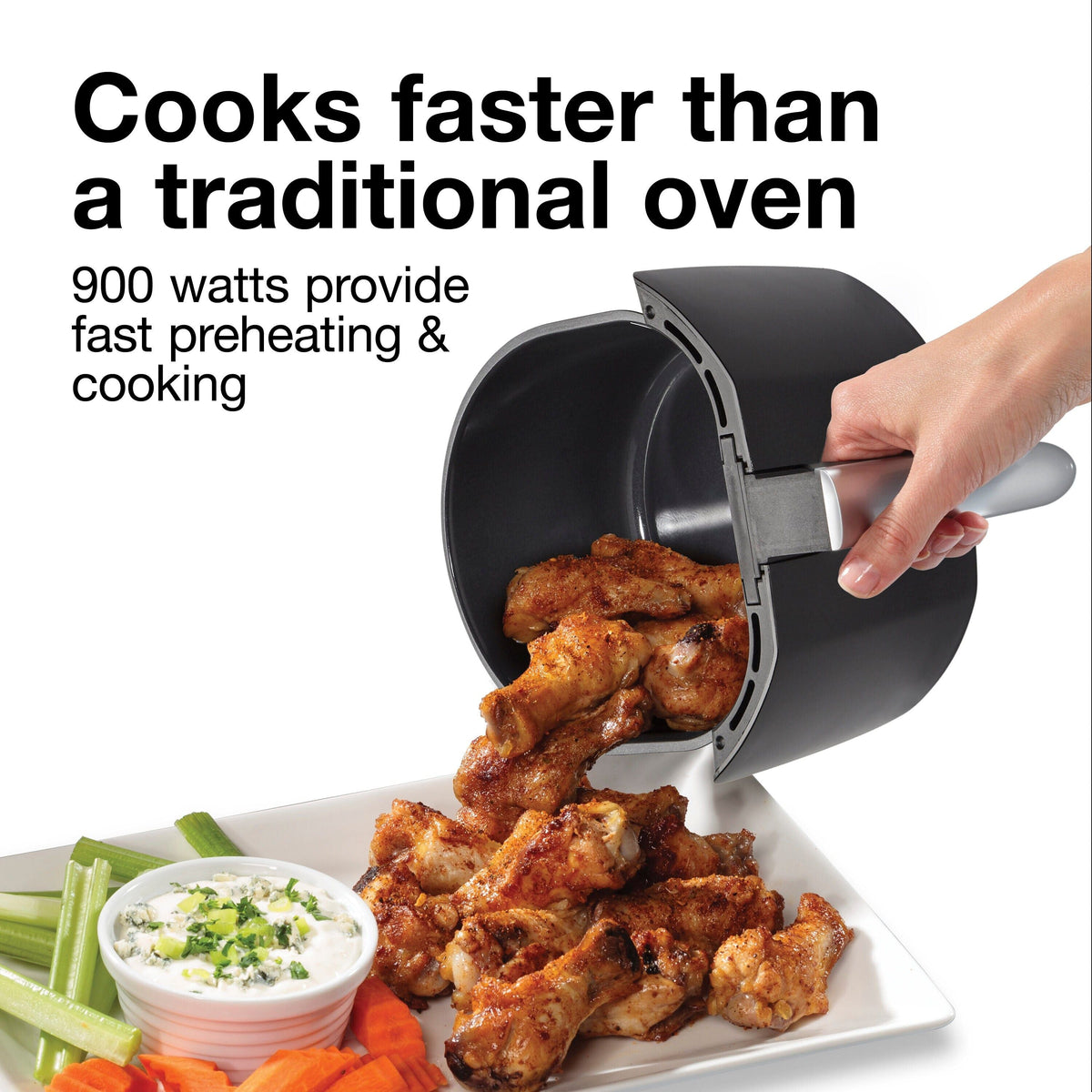Proctor Silex 2.21-Quart Black Air Fryer