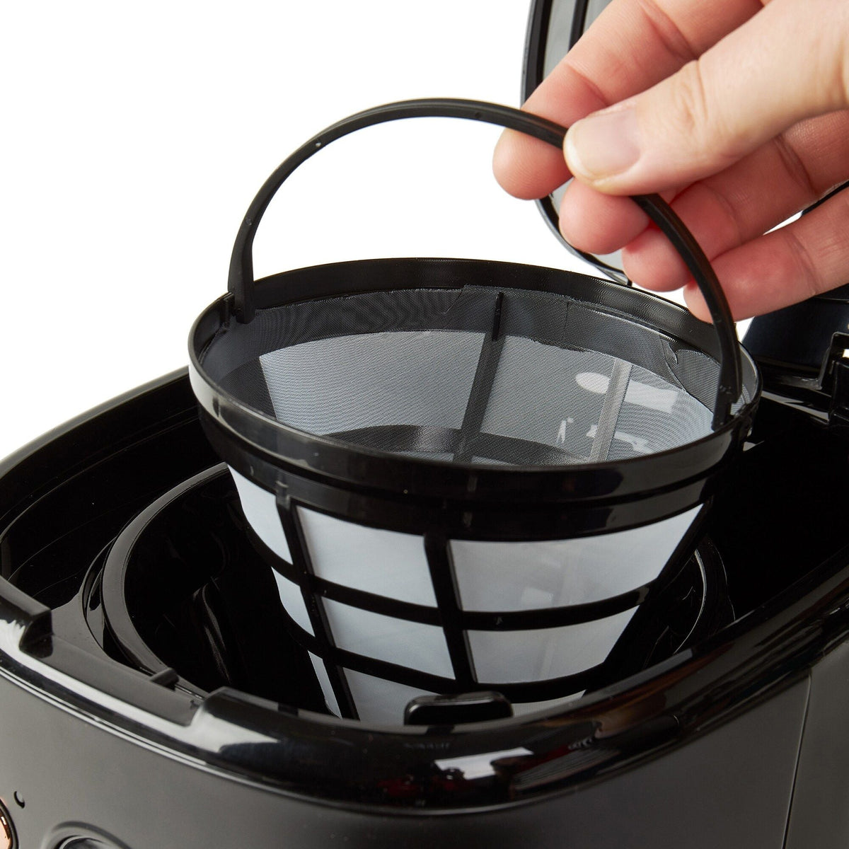 Haden Dorset 1.7L Kettle and 12-Cup Coffee Maker Black and Copper