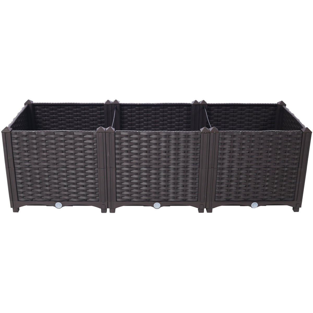 Self-Watering Polypropylene Raised Garden Bed Planter Box