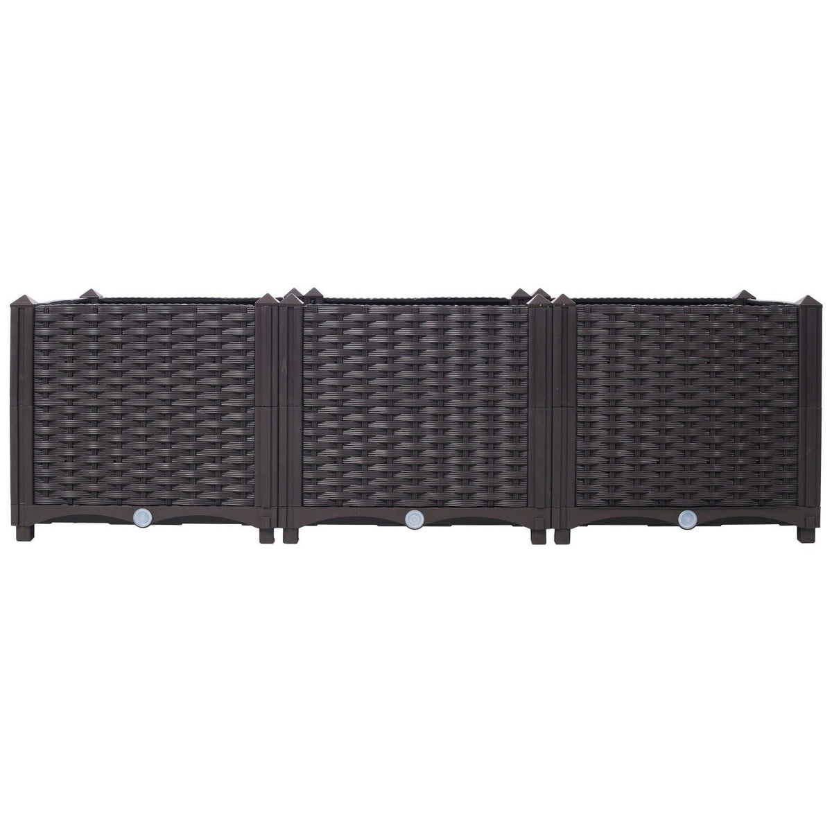 Self-Watering Raised Garden Bed 47.2x15.7x14.7 In