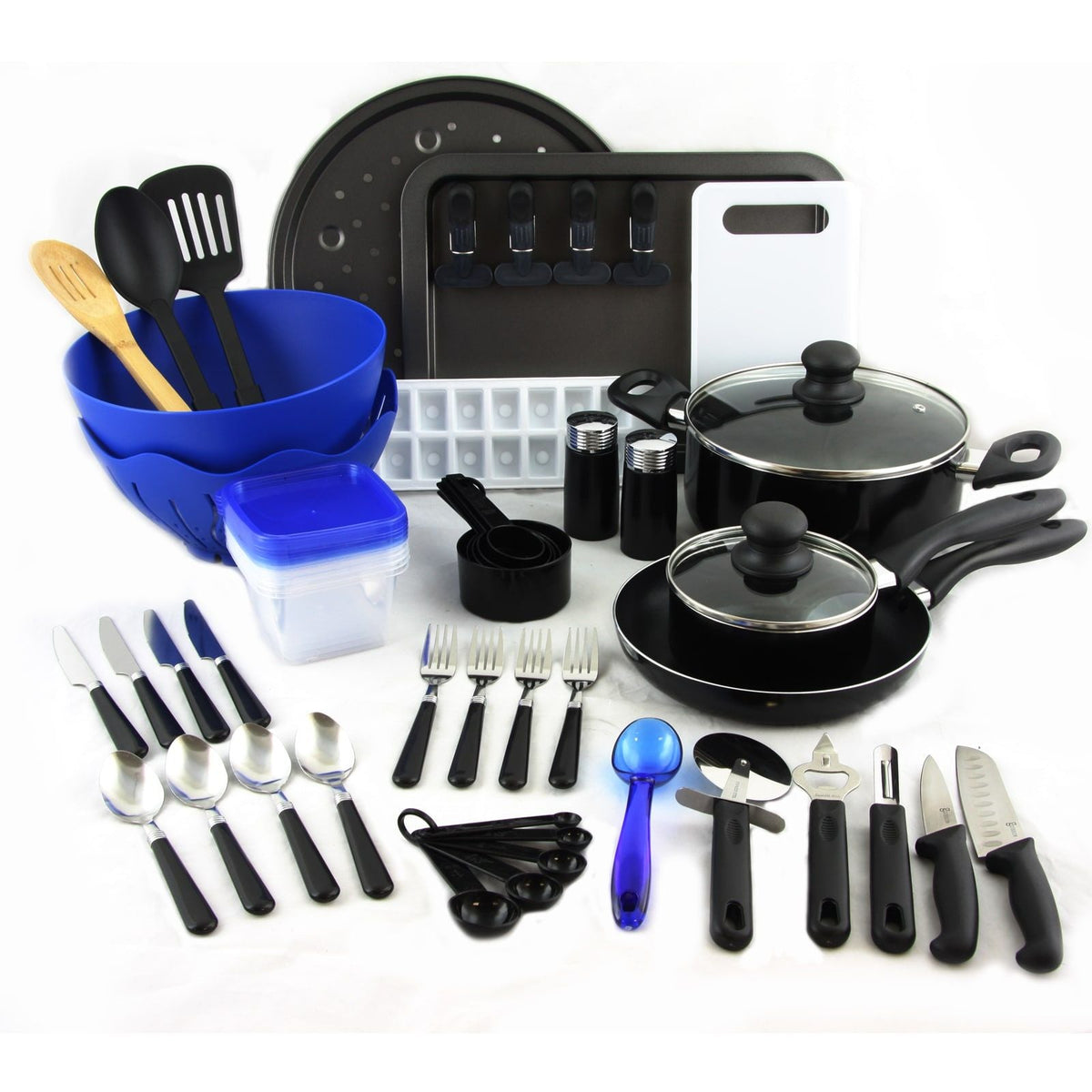 Gibson 59-Piece Kitchen Combo Set