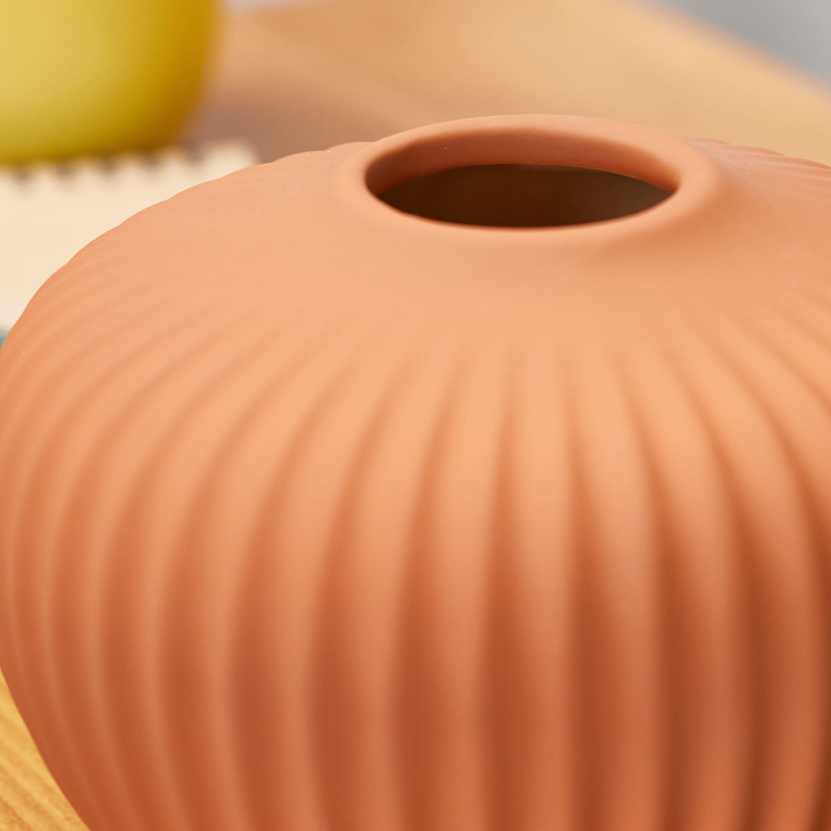 Origin 21 Orange Ceramic Modern Vase