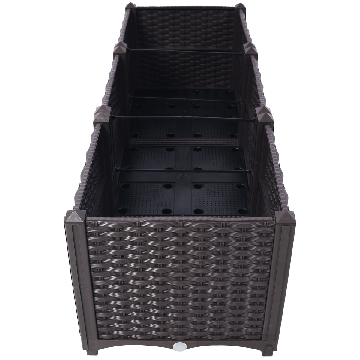 Self-Watering Polypropylene Raised Garden Bed Planter Box