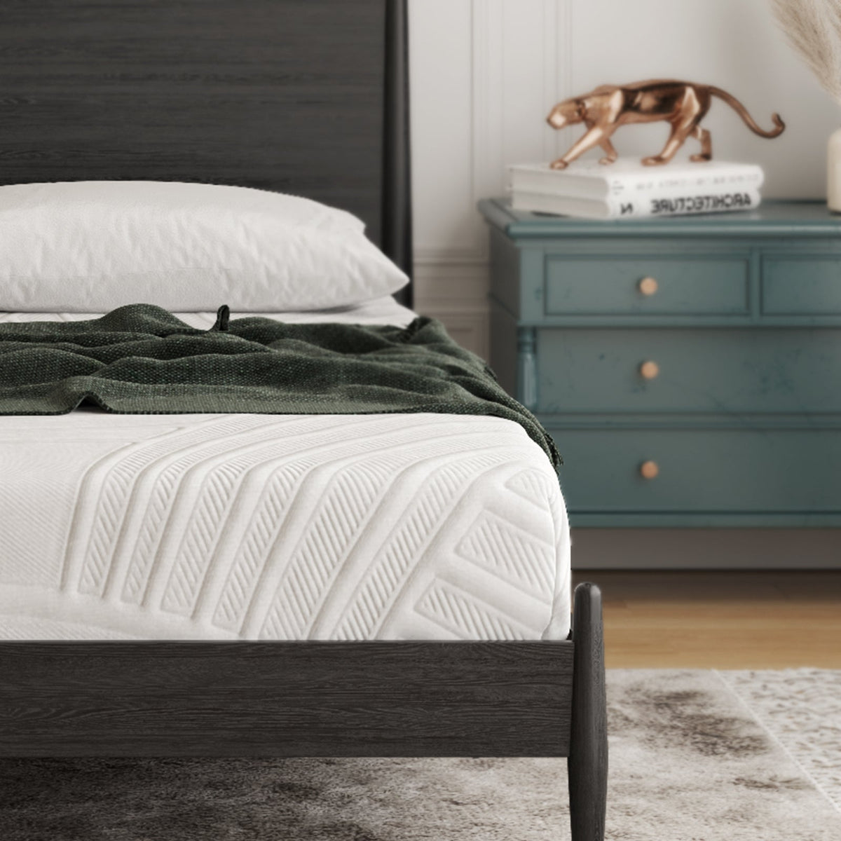 8 Inch Memory Foam Mattress with Poly Jacquard Fabric Cover