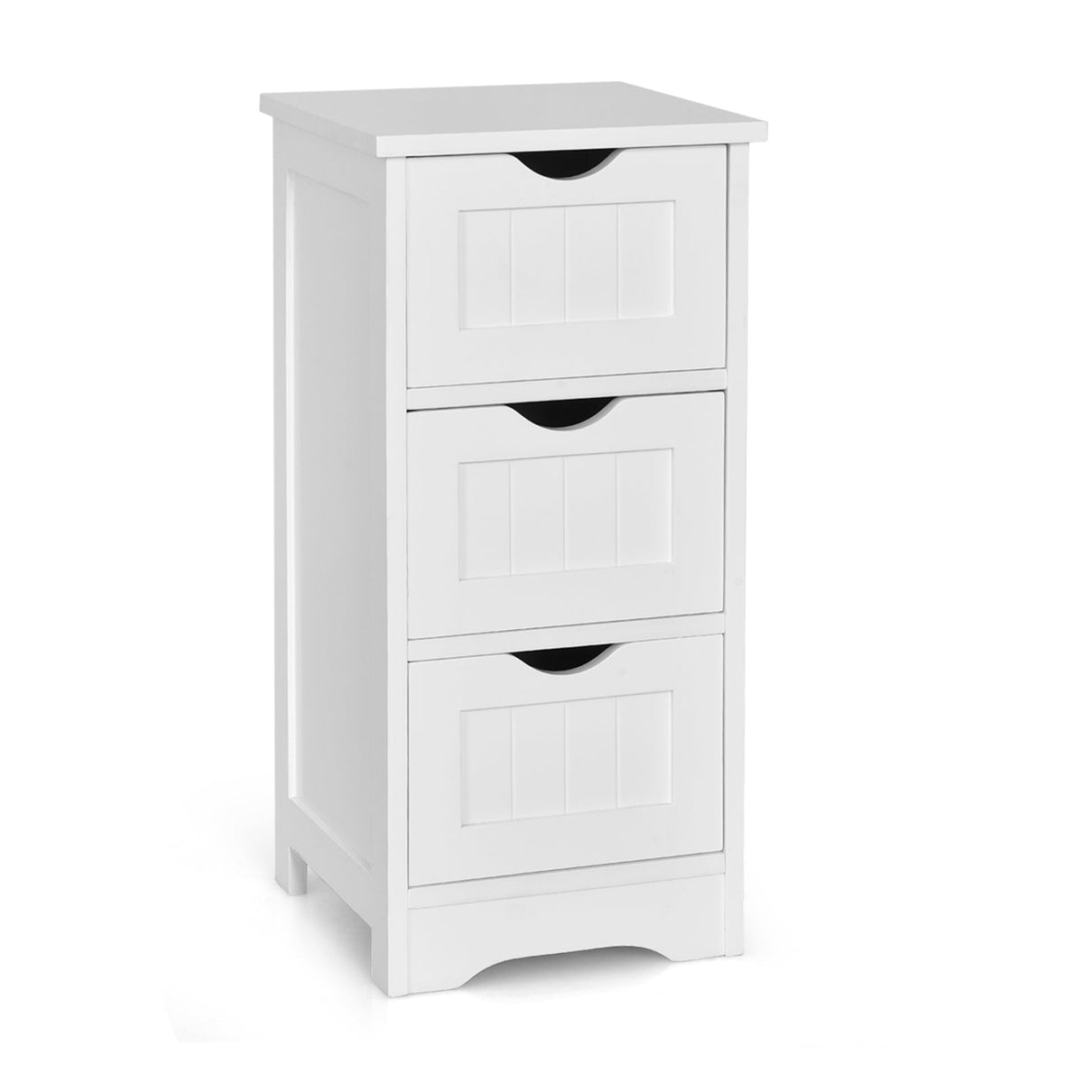 Bathroom Floor Freestanding Storage Organizer with 3 Drawers