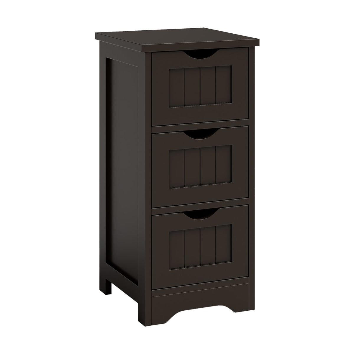 Bathroom Floor Freestanding Storage Organizer with 3 Drawers