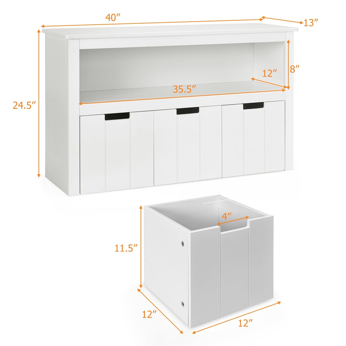Kid Toy Storage Cabinet