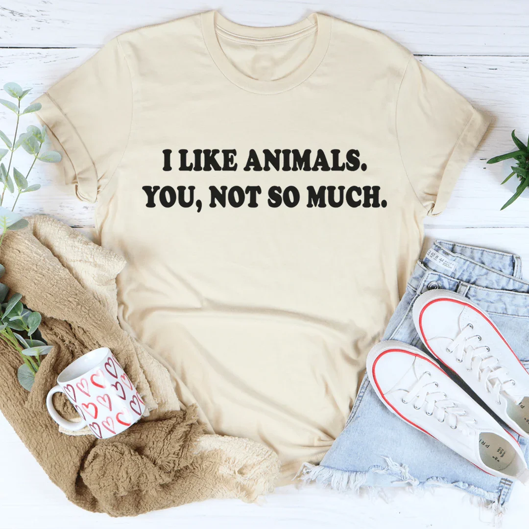 I Like Animals Tee