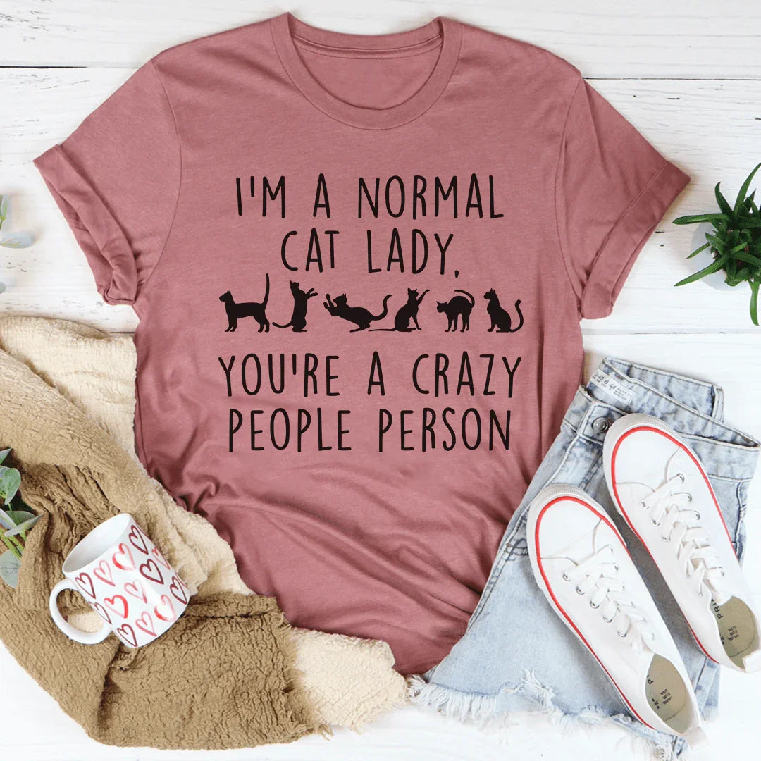I'm A Normal Cat Lady Tee