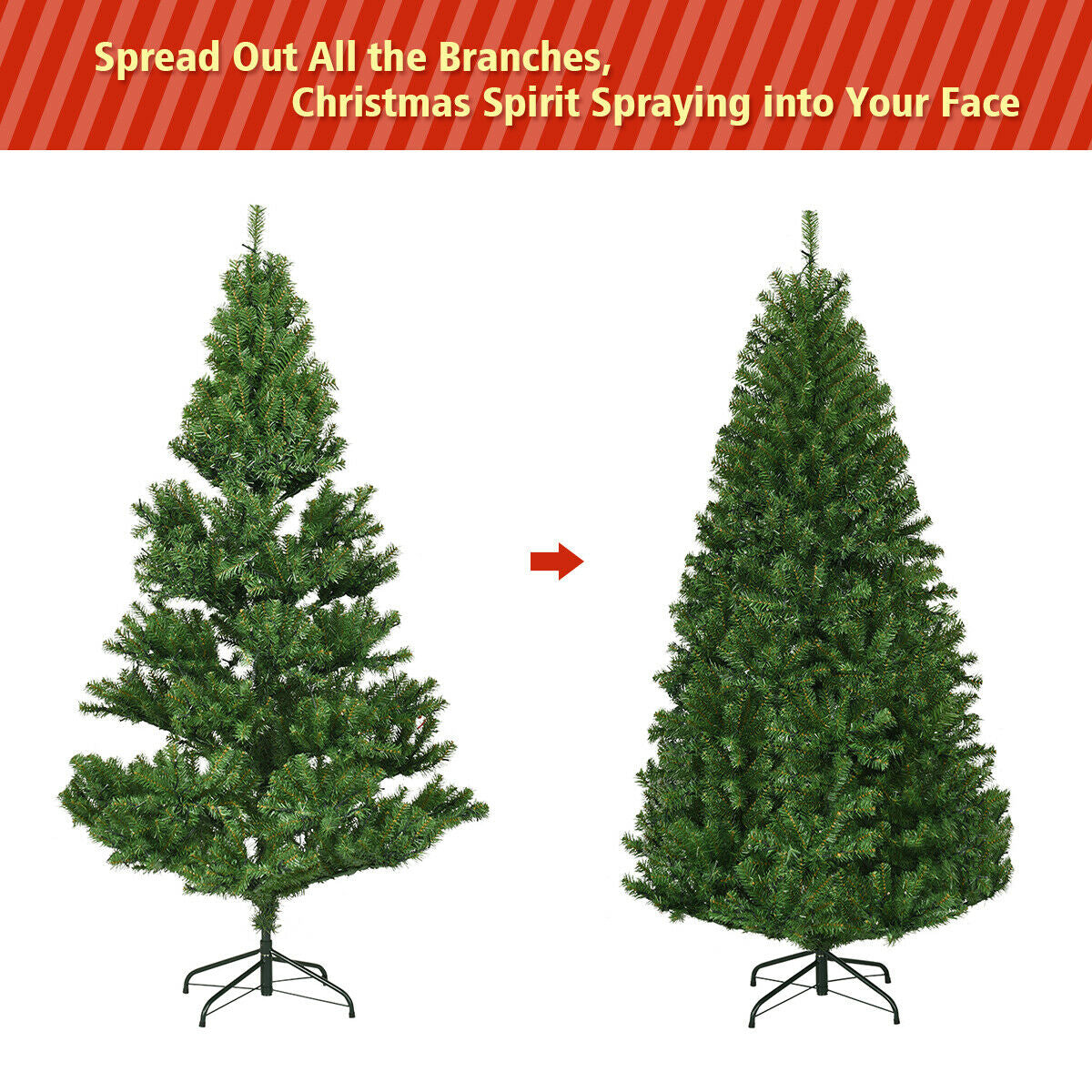 Artificial Premium Hinged Christmas Tree