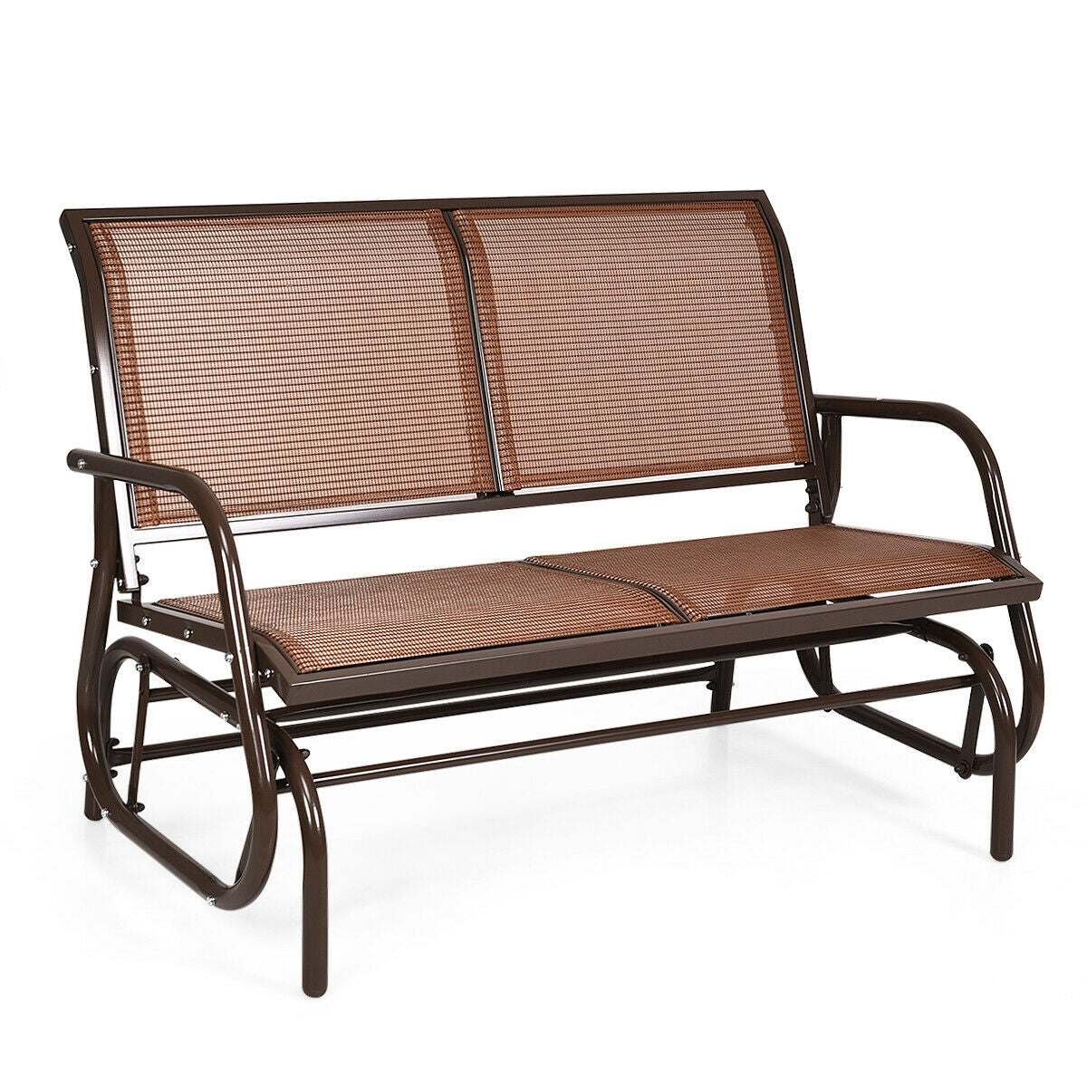 Sillón Planeador Mecedora de Jardín de 48 Pulgadas de Dos Plazas