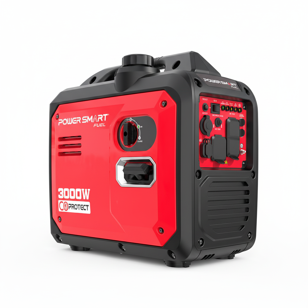 3000W Inverter Gas Generator w/ CO Alert DB5032