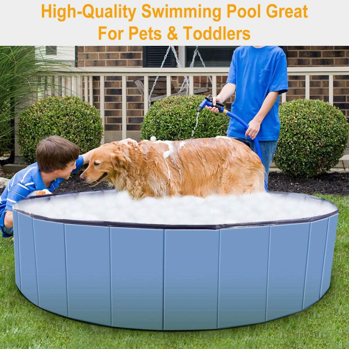 iMounTEK Foldable Pet Swimming Pool