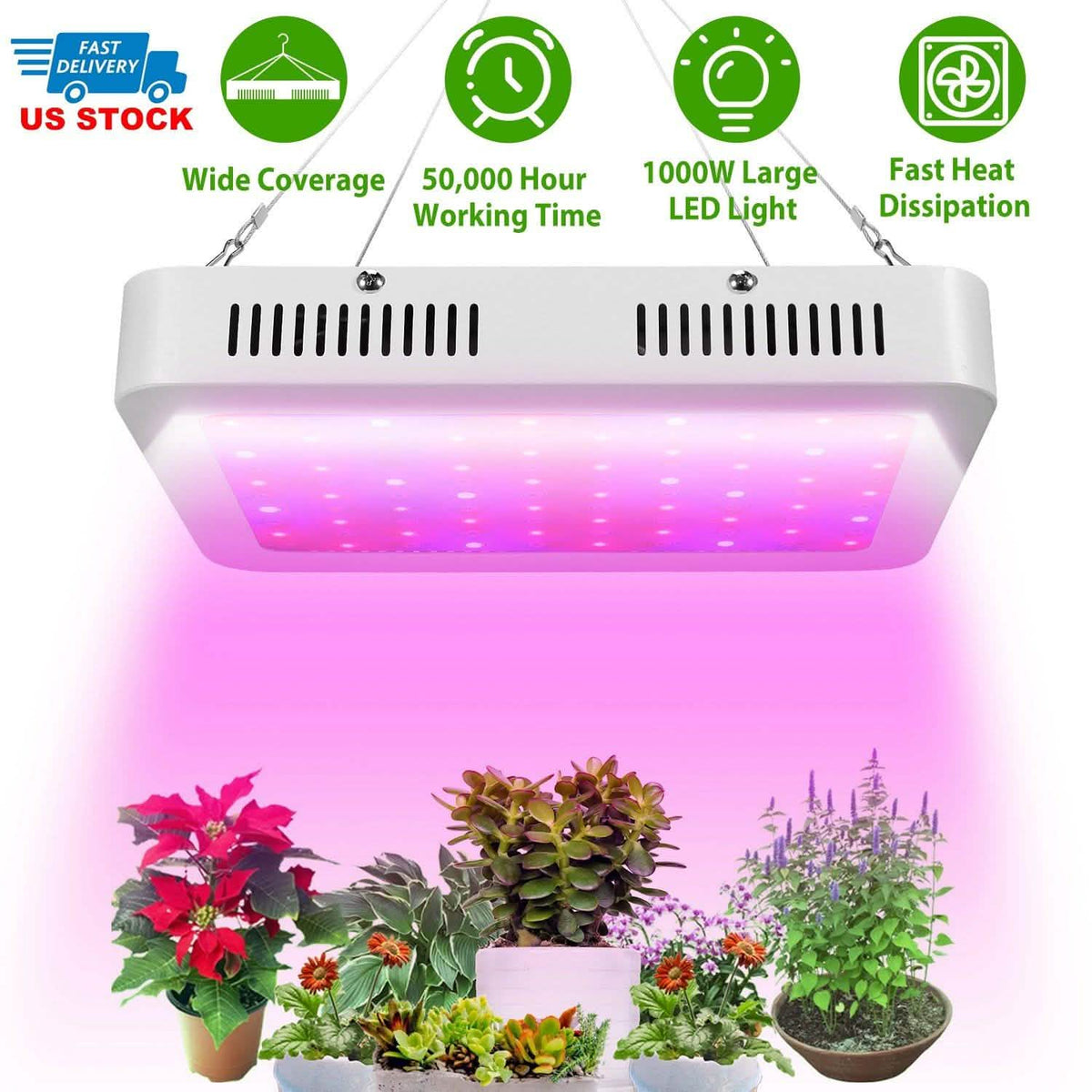 iMountek LED Plant Grow Lights 1000W