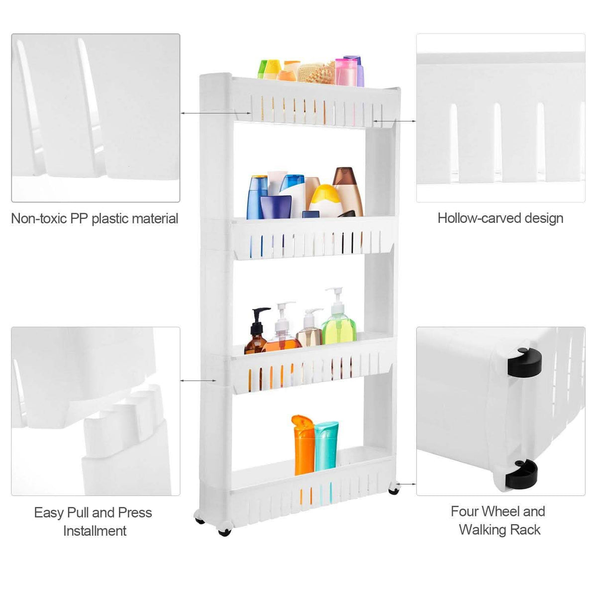 iMounTEK Slim Storage Cart