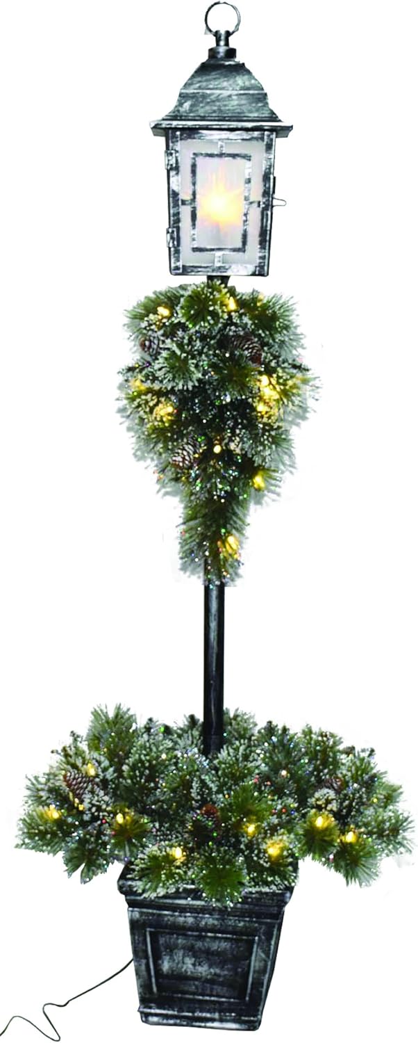 Topiario con farol LED - 5 pies