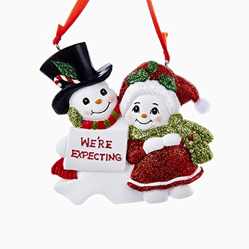 Adorno navideño "Snow We're Expecting Family"