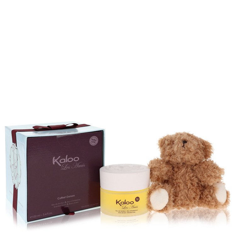 Kaloo Les Amis by Kaloo Eau De Senteur Spray / Room Fragrance Spray (Alcohol Free) + Free Fluffy Bear 3.4 oz for Men