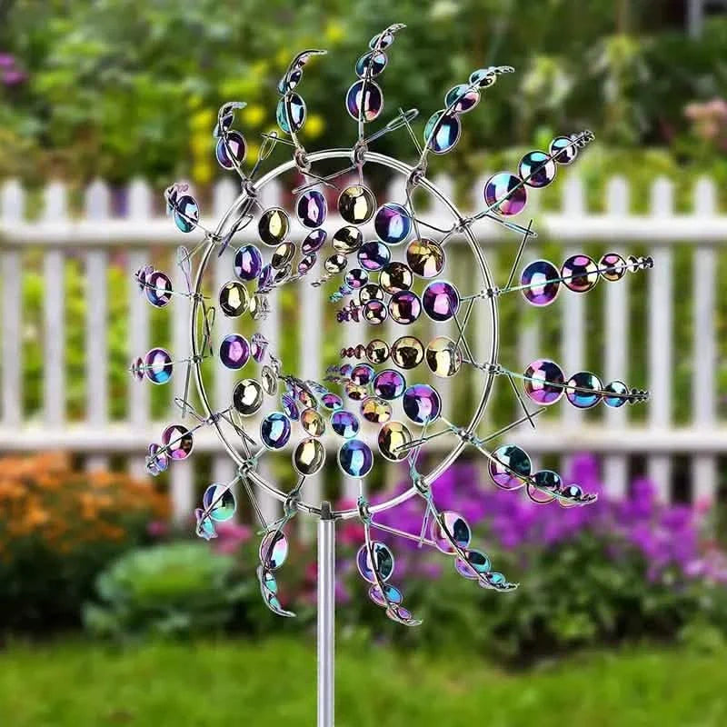 Kinetic Wind Sculptures & Spinners 3D Wind Spinner Wind Powered Wind Art