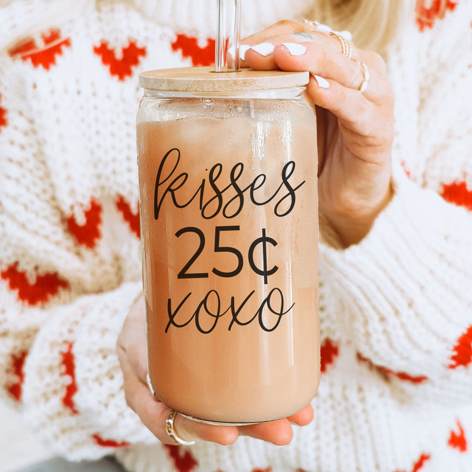 20oz Glass Tumbler With Bamboo Lid Sarcasm Is My Love Language Drinking Cup