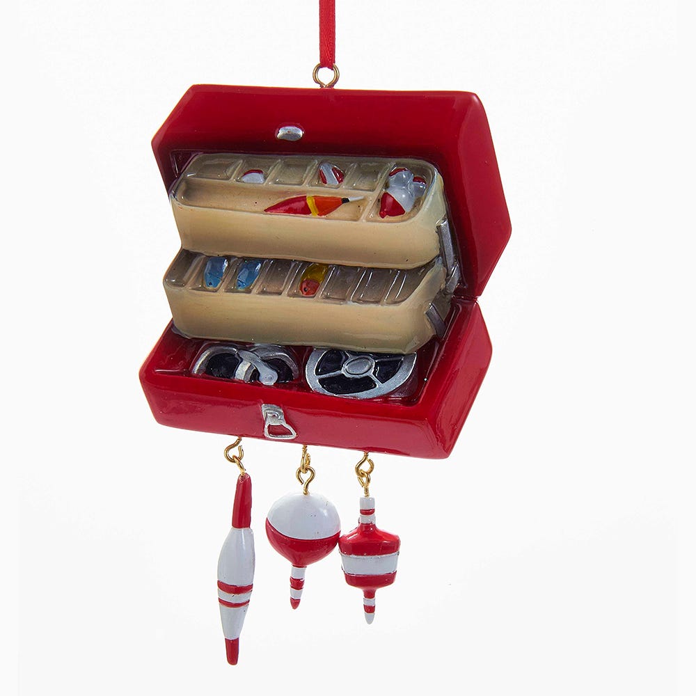 Adorno de caja de aparejos