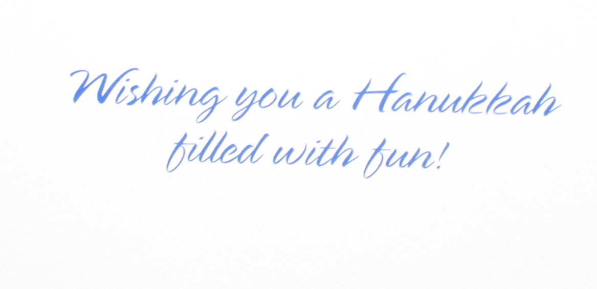 Hanukkah Dreidle Card